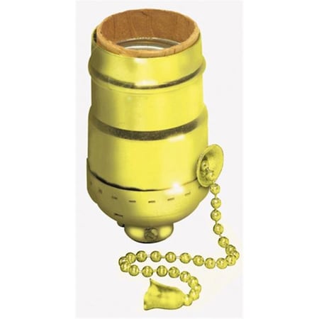 Leviton Leviton Polished Brass Pull Chain Lamp Socket Interior Mechanism  C20-19980-PG C20-19980-PG